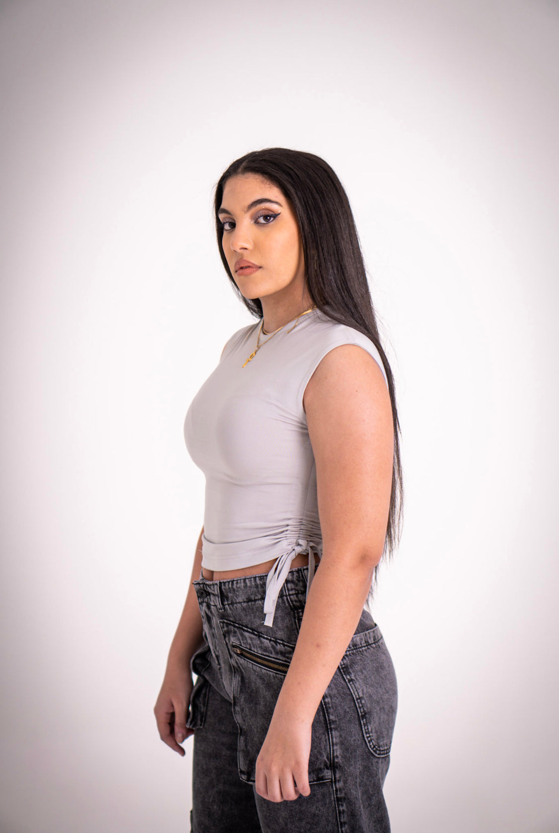 Aura Top (Grey)